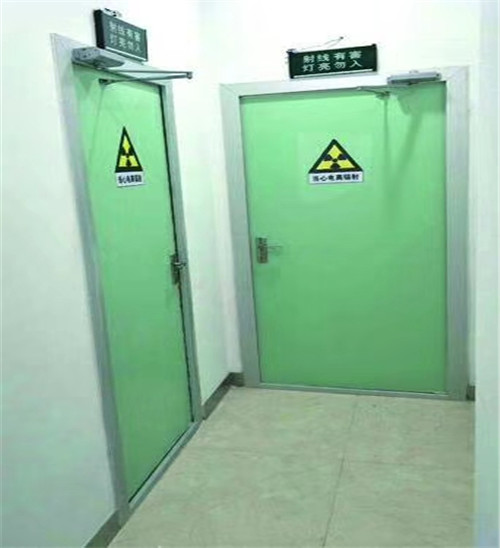 乐山厂家定制防 辐射铅门 CT室铅门 放射科射线防护施工